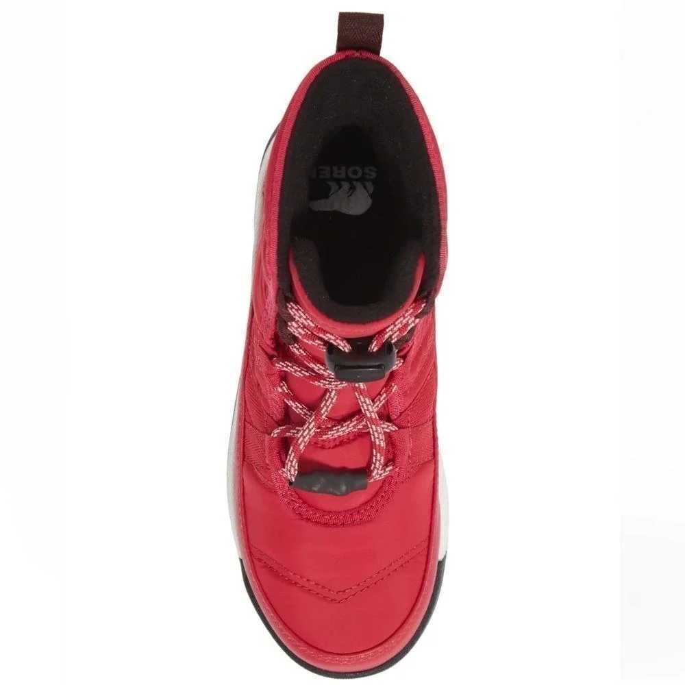 SOREL Whitney II‎ Short Waterproof Insulated Boot, Toddler Size 12, Red, NWT